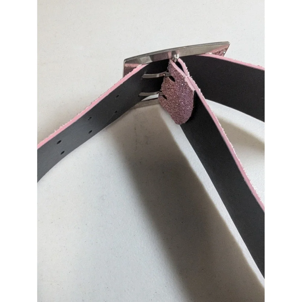Pink Chunky‎ Glitter Bling Belt 2